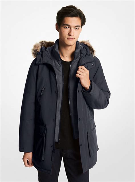 benson faux fur trim parka